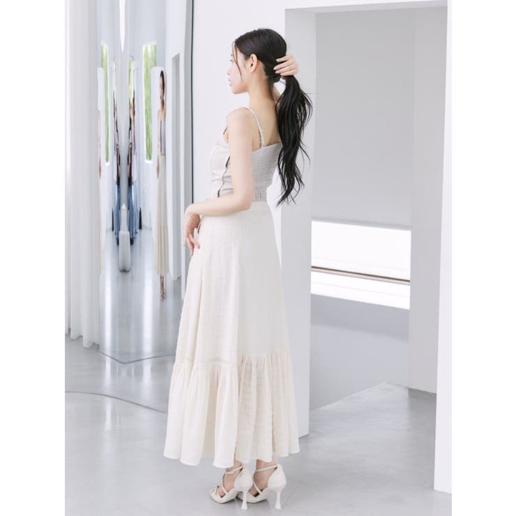 【SETUP】ギャザーロングスカート | EATME | 詳細画像5 