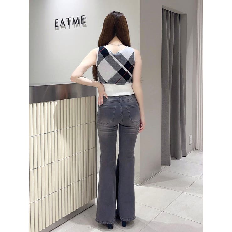 タックフレアデニムパンツ | EATME | 詳細画像11 