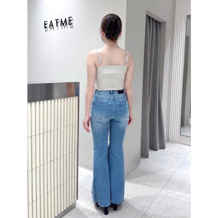 タックフレアデニムパンツ | EATME | 詳細画像13 