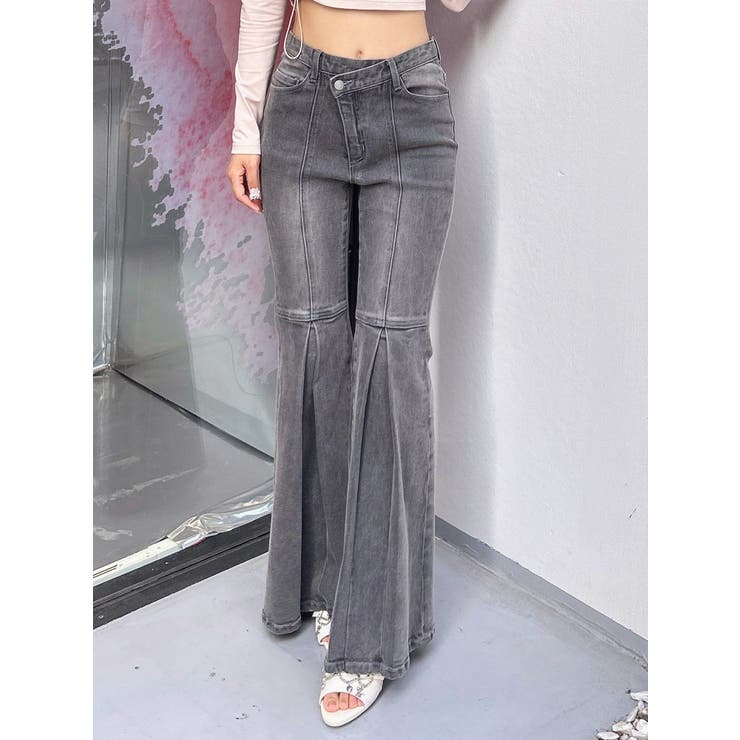 タックフレアデニムパンツ | EATME | 詳細画像18 