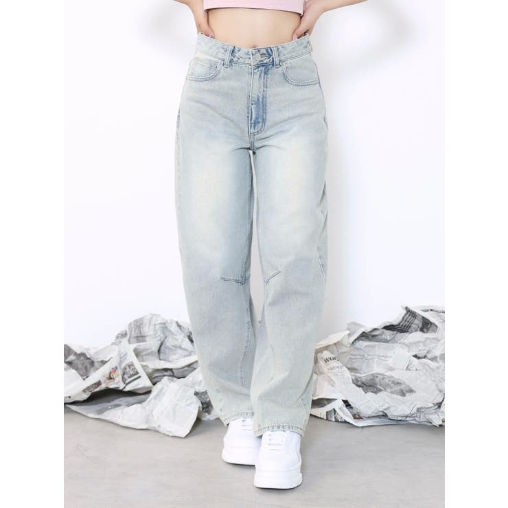 カーブシルエットデニムパンツ | EATME | 詳細画像20 