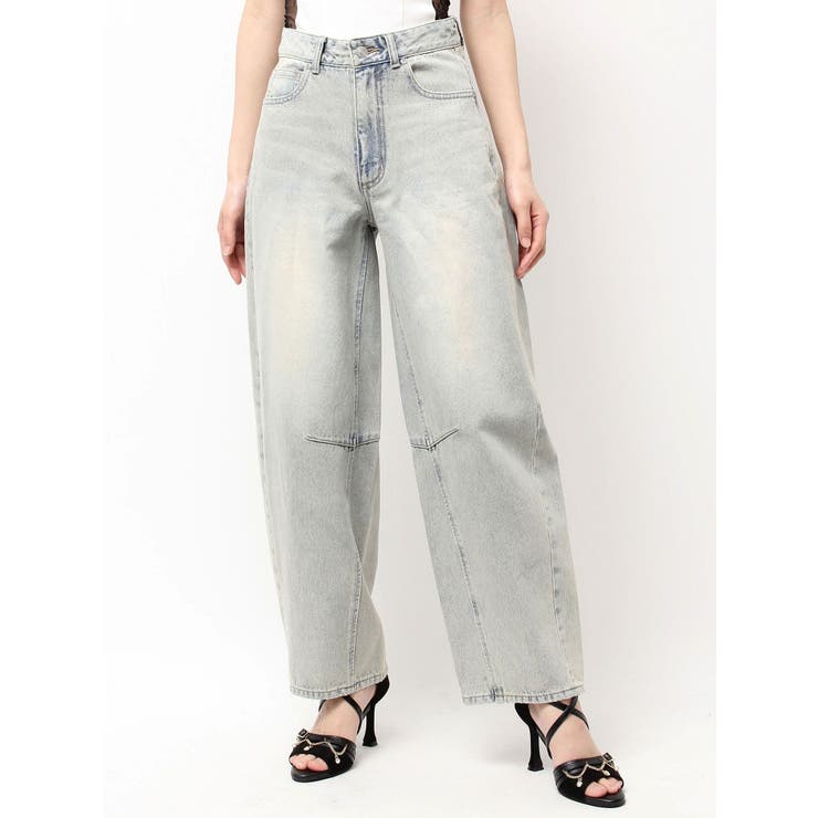 カーブシルエットデニムパンツ | EATME | 詳細画像33 