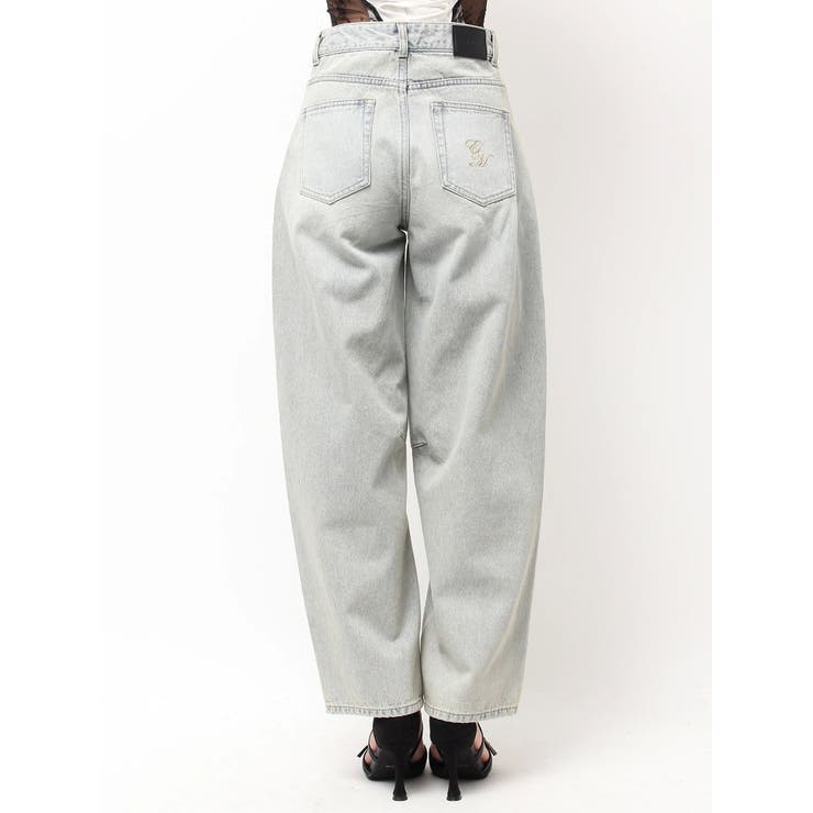 カーブシルエットデニムパンツ | EATME | 詳細画像39 