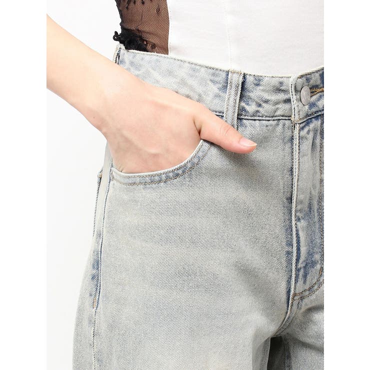 カーブシルエットデニムパンツ | EATME | 詳細画像42 