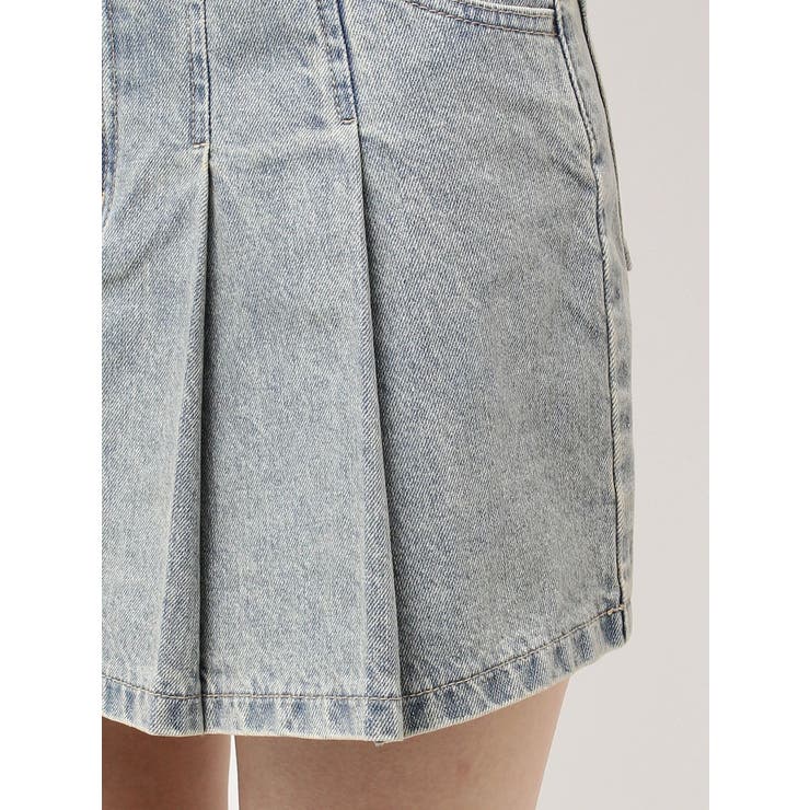 FRONTプリーツデニムスカート | EATME | 詳細画像16 