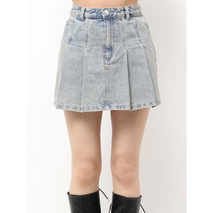 FRONTプリーツデニムスカート | EATME | 詳細画像35 