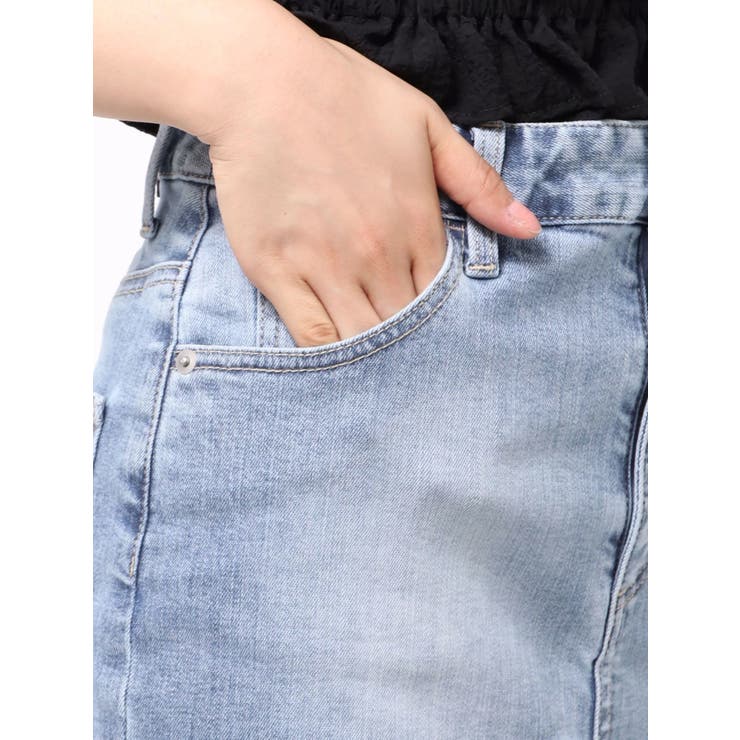 フレアマーメイドデニムスカート | EATME | 詳細画像14 