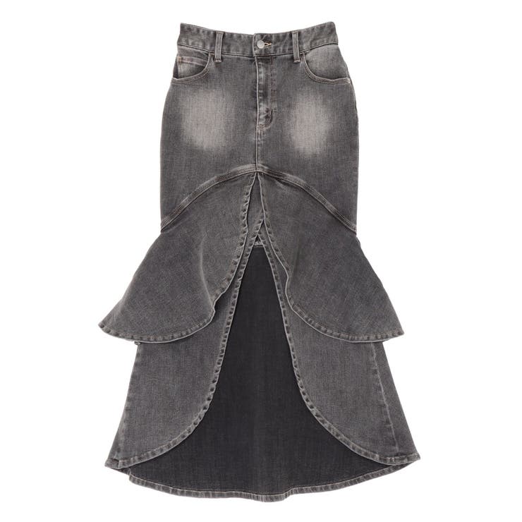 フレアマーメイドデニムスカート | EATME | 詳細画像21 