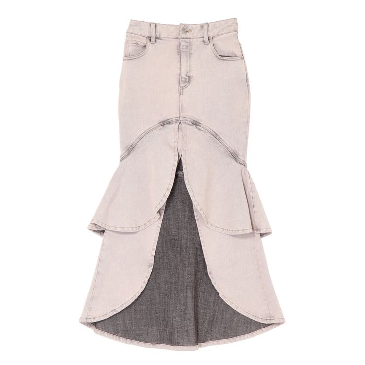 フレアマーメイドデニムスカート | EATME | 詳細画像22 