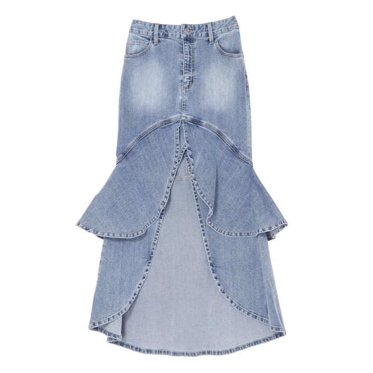 フレアマーメイドデニムスカート | EATME | 詳細画像23 