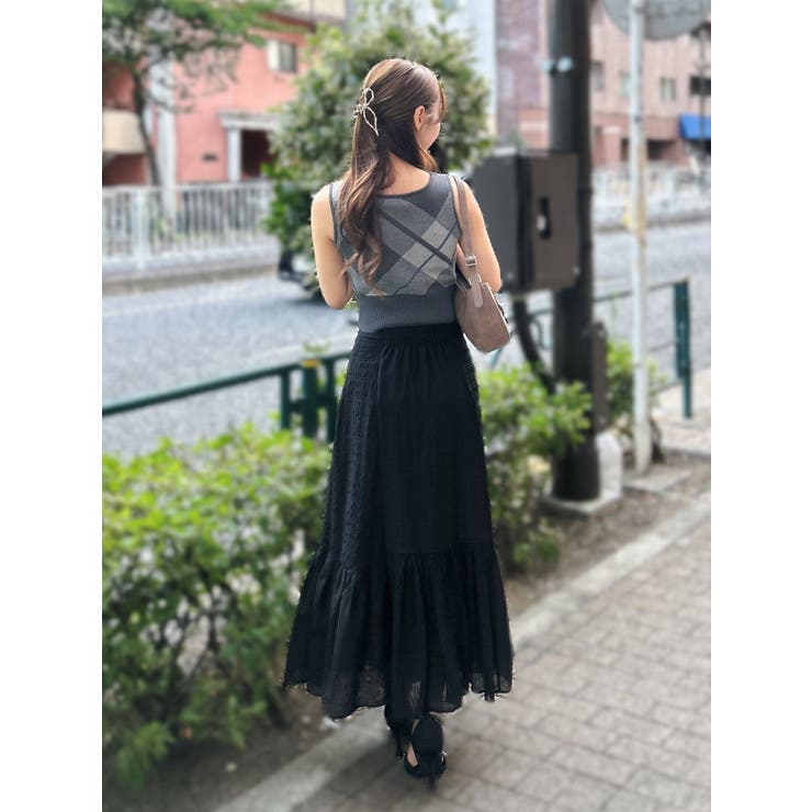 チェックニットTOP | EATME | 詳細画像18 