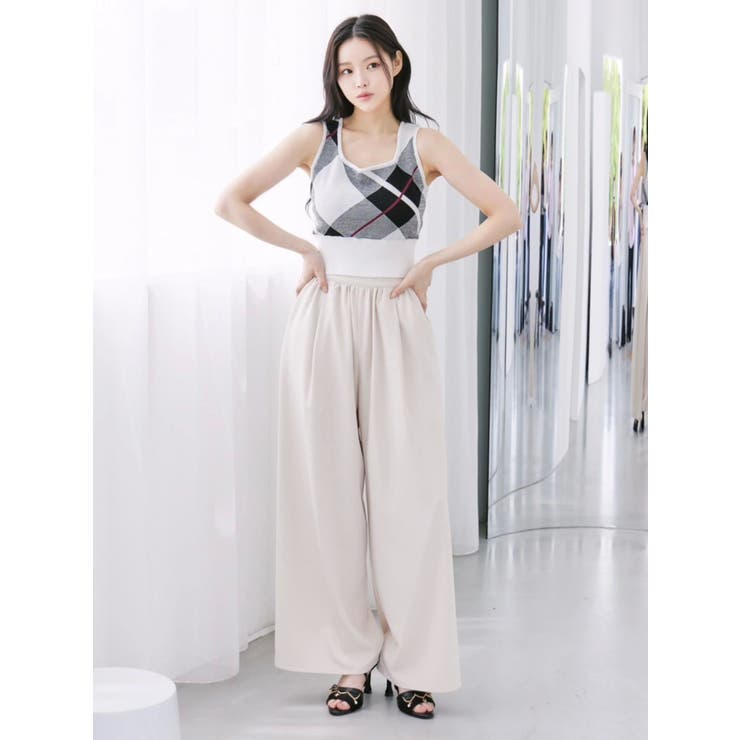 チェックニットTOP | EATME | 詳細画像21 