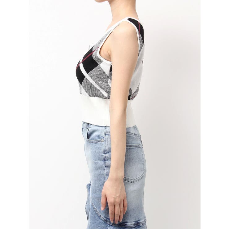 チェックニットTOP | EATME | 詳細画像33 