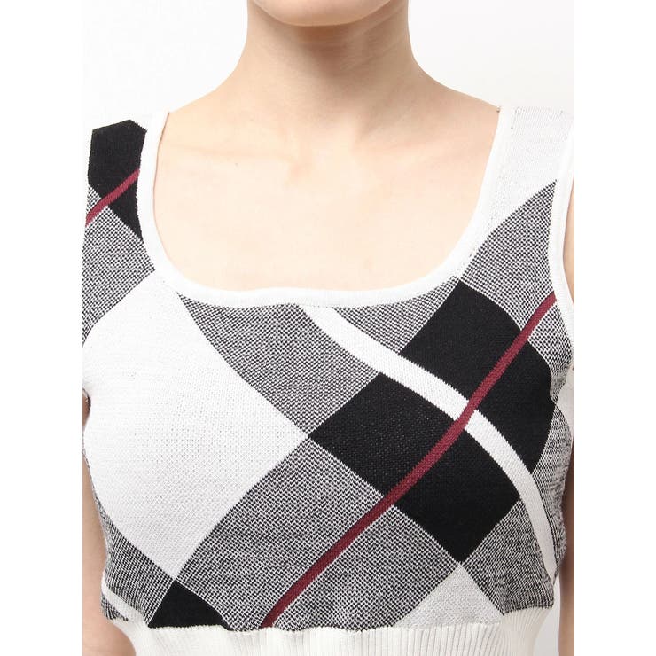 チェックニットTOP | EATME | 詳細画像35 