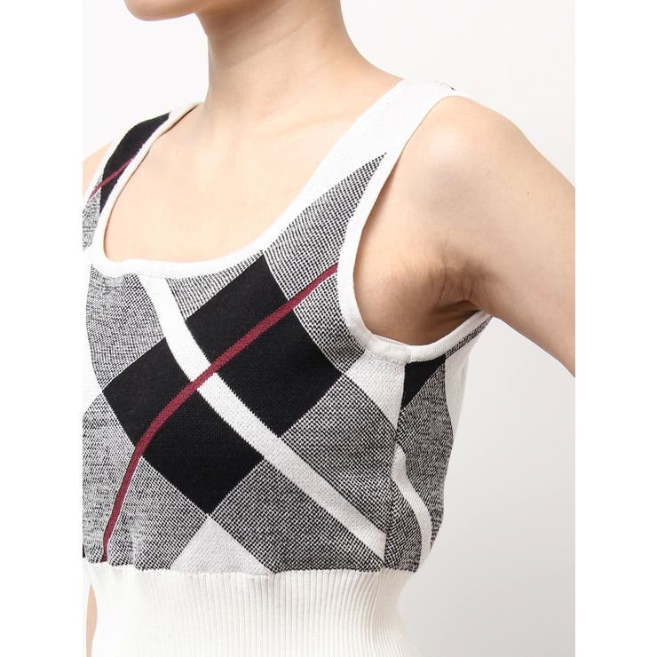 チェックニットTOP | EATME | 詳細画像36 