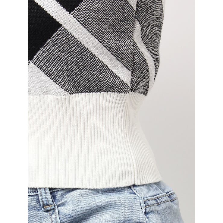 チェックニットTOP | EATME | 詳細画像37 