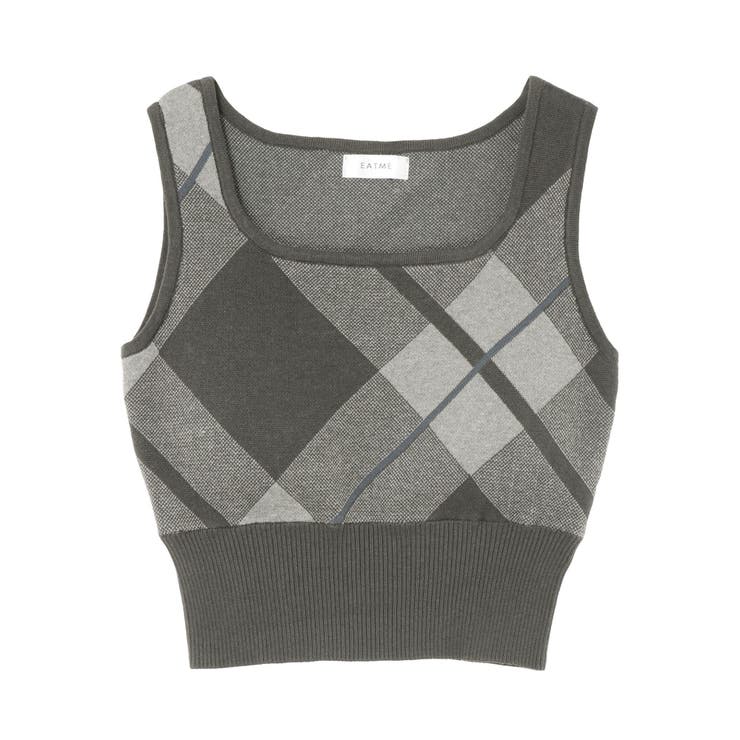 チェックニットTOP | EATME | 詳細画像44 