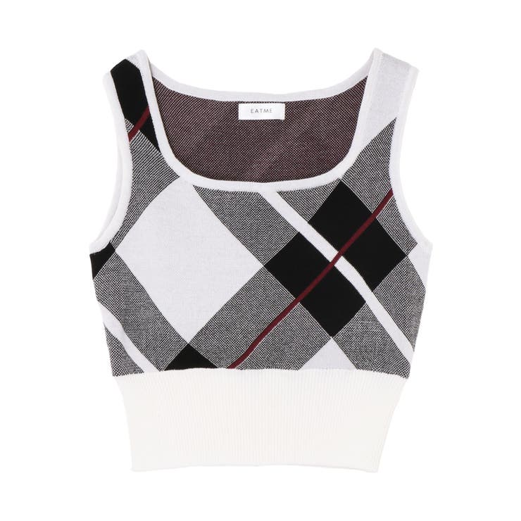 チェックニットTOP | EATME | 詳細画像46 