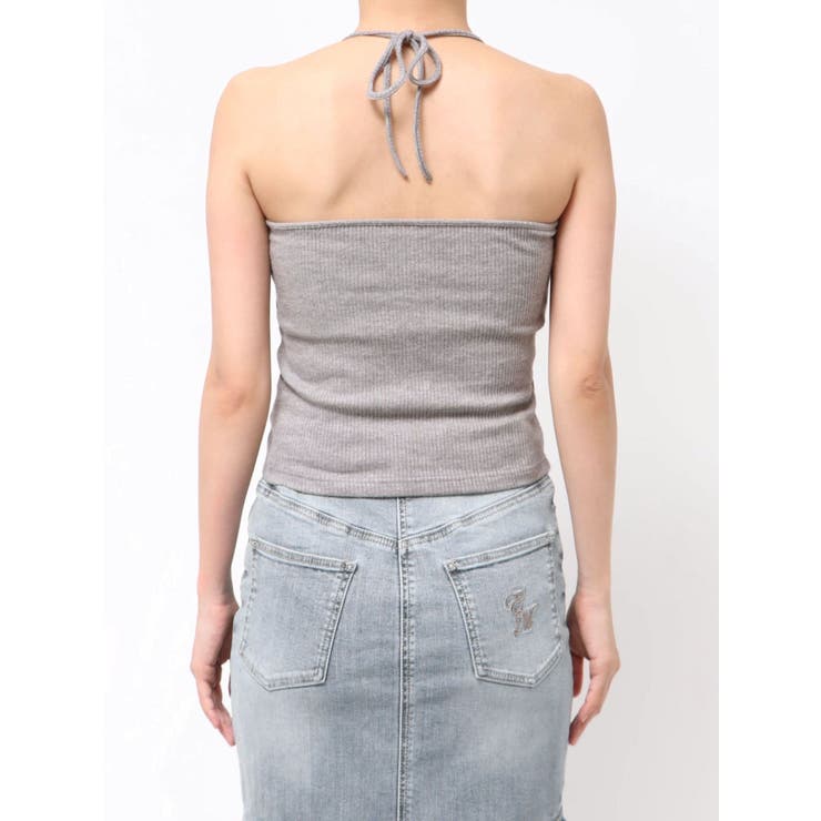 ホルターネックレイヤードリブTOP | EATME | 詳細画像28 