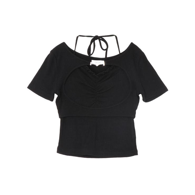 ホルターネックレイヤードリブTOP | EATME | 詳細画像33 