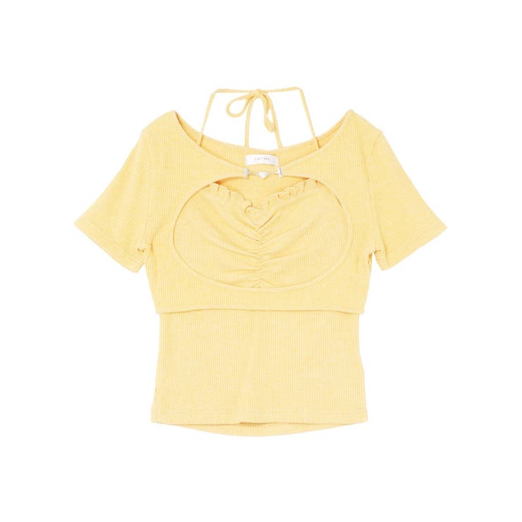 ホルターネックレイヤードリブTOP | EATME | 詳細画像34 