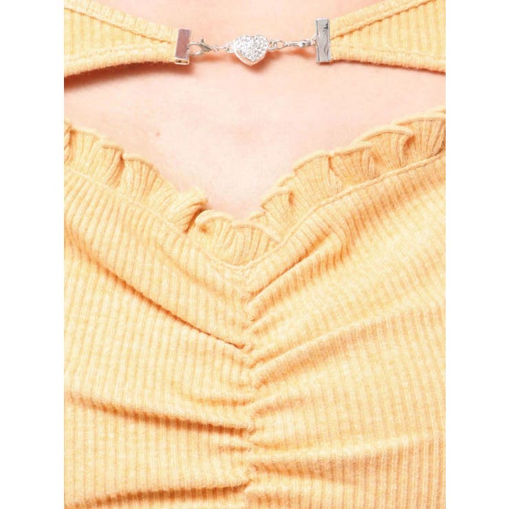 ホルターネックレイヤードリブTOP | EATME | 詳細画像37 