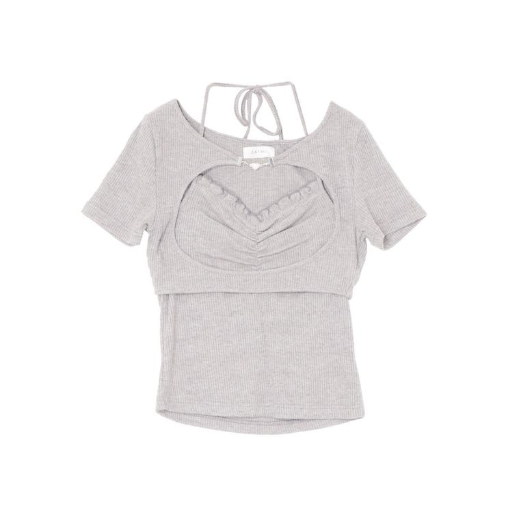 ホルターネックレイヤードリブTOP | EATME | 詳細画像41 