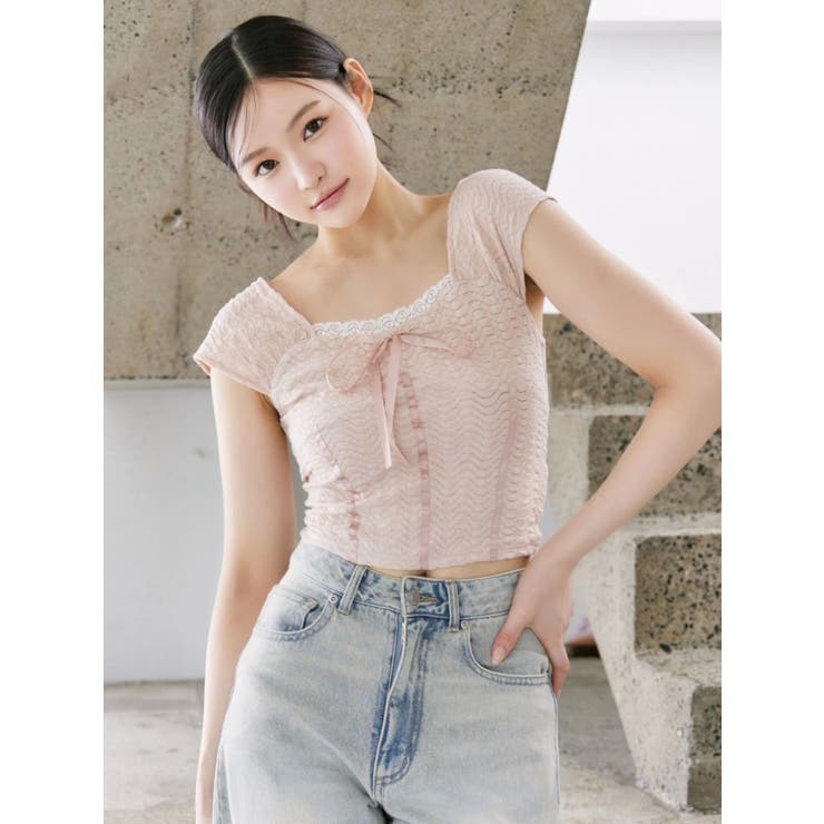 バレエリボンノースリーブ | EATME | 詳細画像18 