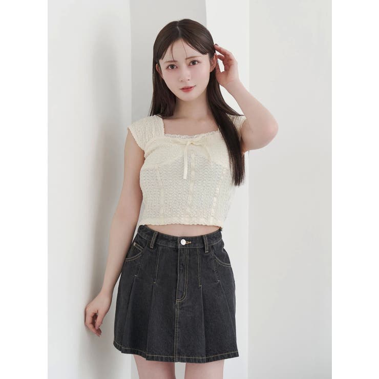 バレエリボンノースリーブ | EATME | 詳細画像21 