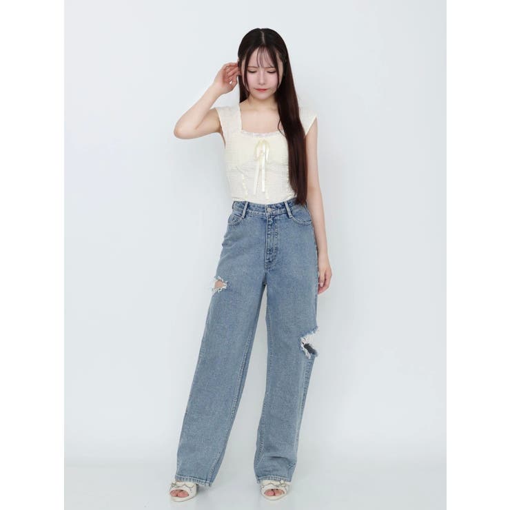 バレエリボンノースリーブ | EATME | 詳細画像37 