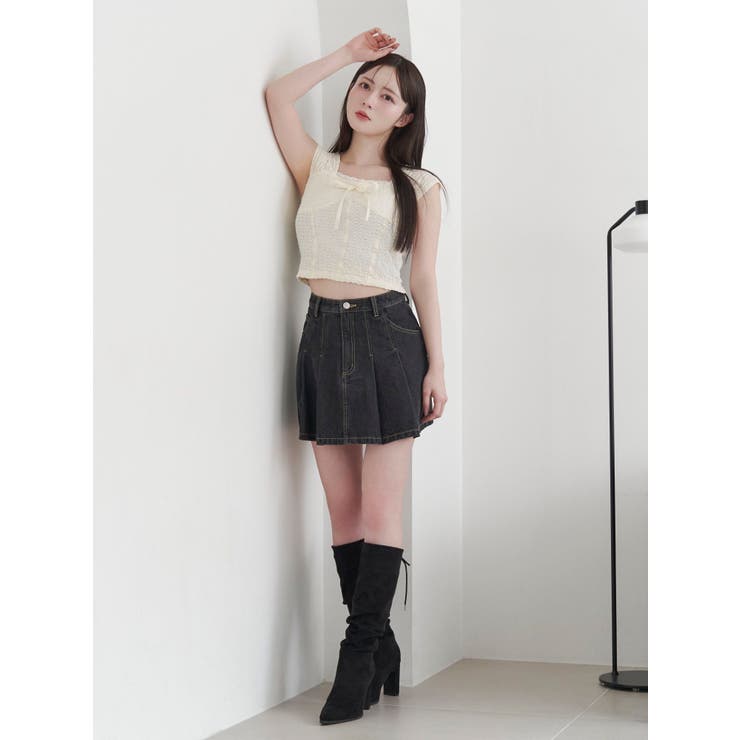 バレエリボンノースリーブ | EATME | 詳細画像4 