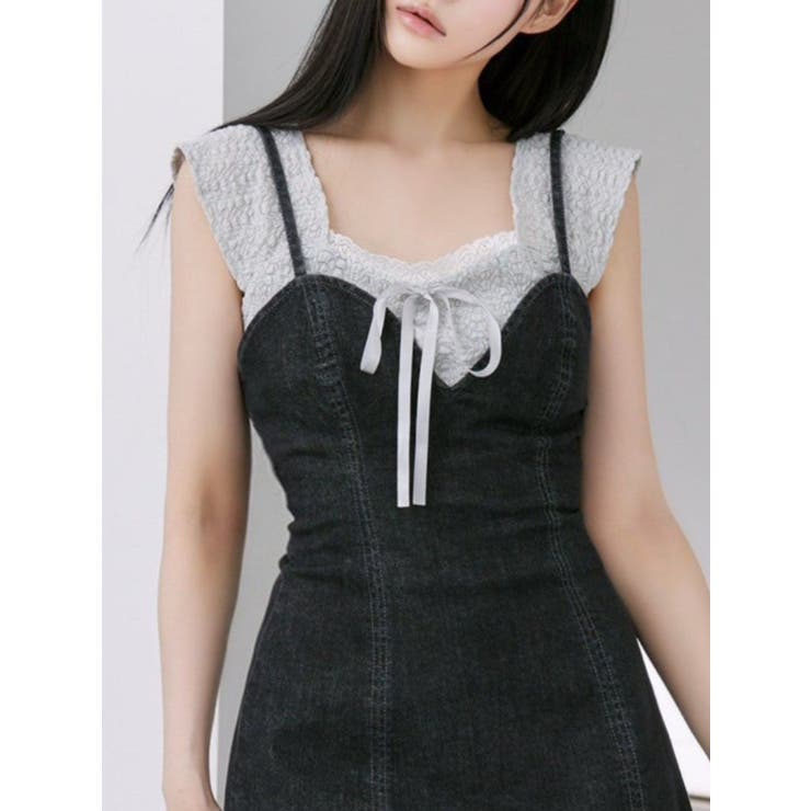 グレー | バレエリボンノースリーブ | EATME