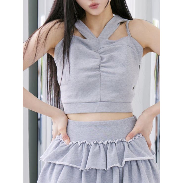 グレー | 【SETUP着用可】フーディーベアTOP | EATME