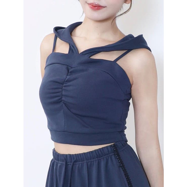 ネイビー | 【SETUP着用可】フーディーベアTOP | EATME