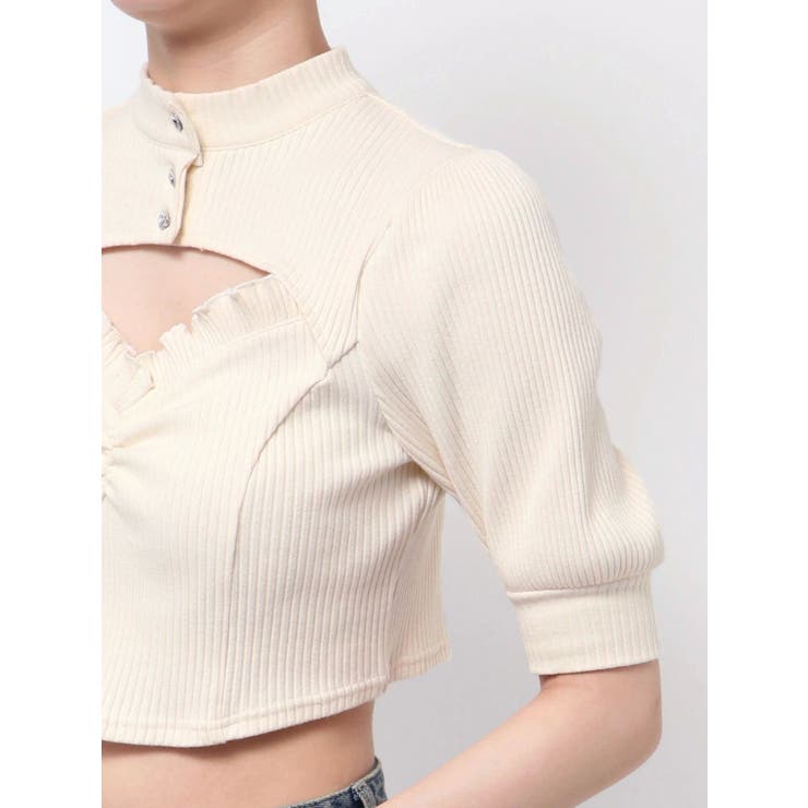 ビジューボタンデコルテリブTOP | EATME | 詳細画像26 