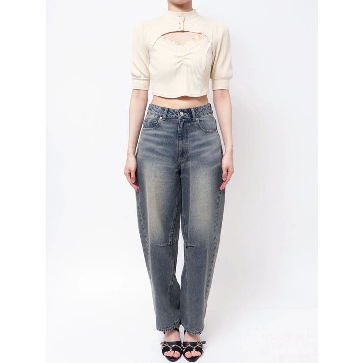 ビジューボタンデコルテリブTOP | EATME | 詳細画像29 