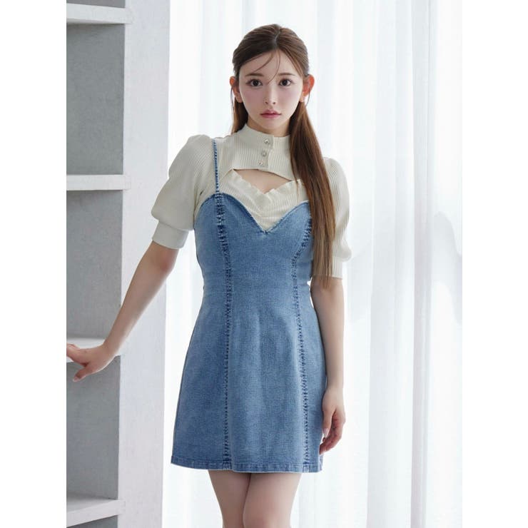 ビジューボタンデコルテリブTOP | EATME | 詳細画像40 