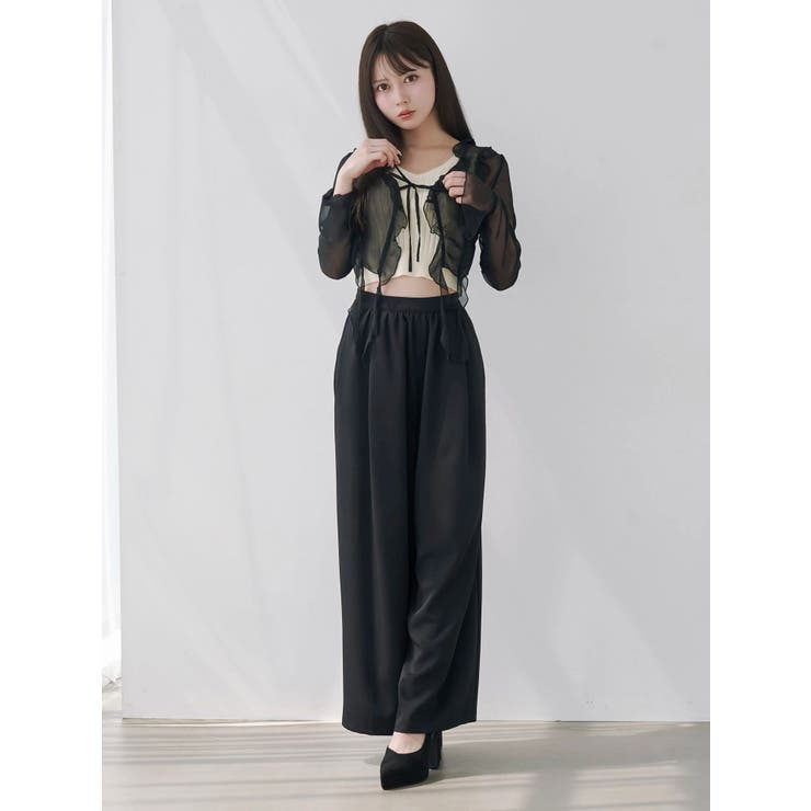 カップ付きリブニットトップス | EATME | 詳細画像18 