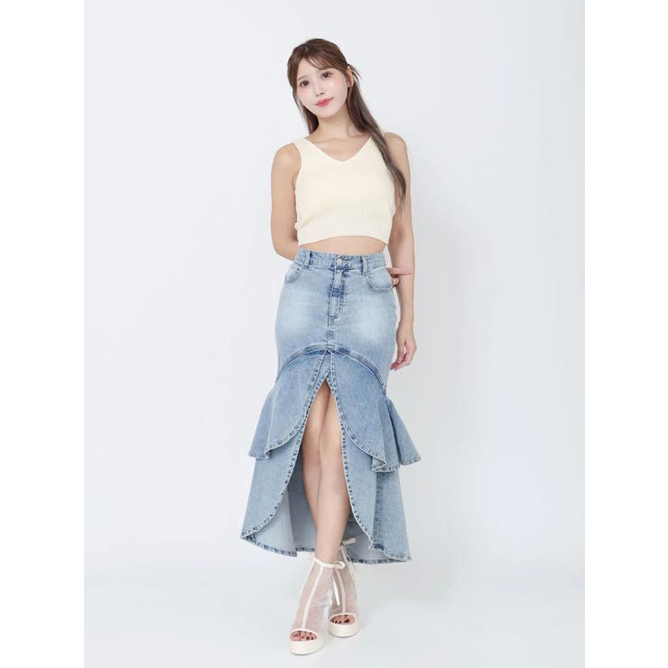 カップ付きリブニットトップス | EATME | 詳細画像22 