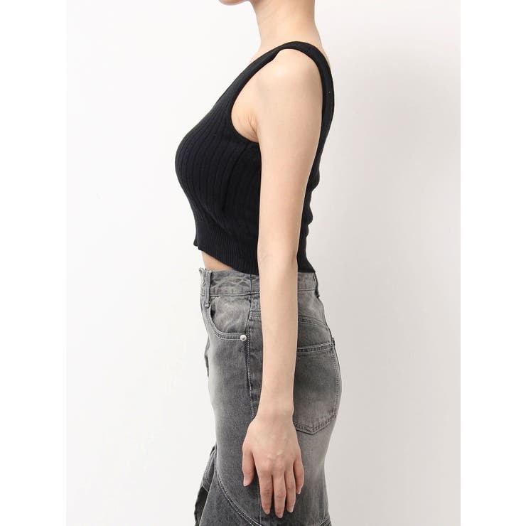 カップ付きリブニットトップス | EATME | 詳細画像30 