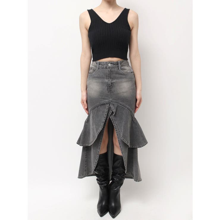 カップ付きリブニットトップス | EATME | 詳細画像37 