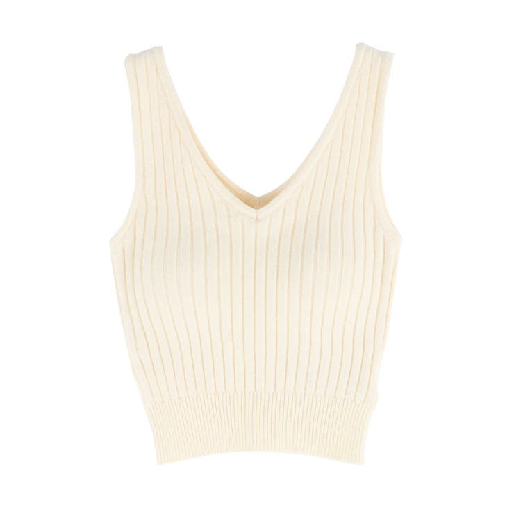 カップ付きリブニットトップス | EATME | 詳細画像41 