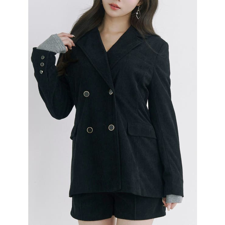 ブラック | コーデュロイルーズジャケット | EATME