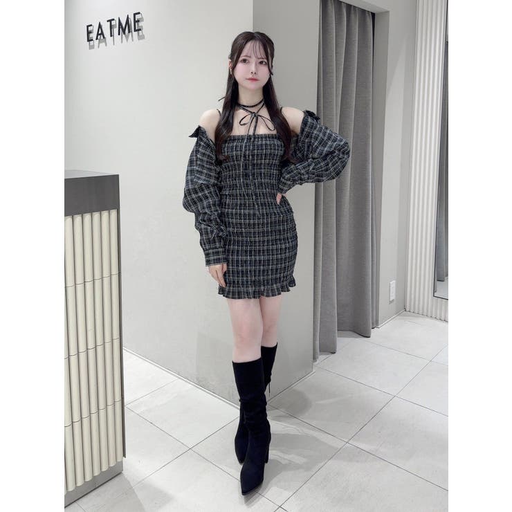 ブラウスシャーリングワンピセット | EATME | 詳細画像29 