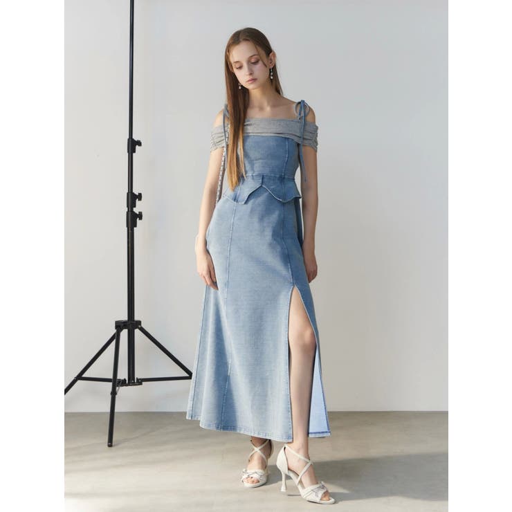 ディープスリットオフショルワンピース | EATME | 詳細画像10 