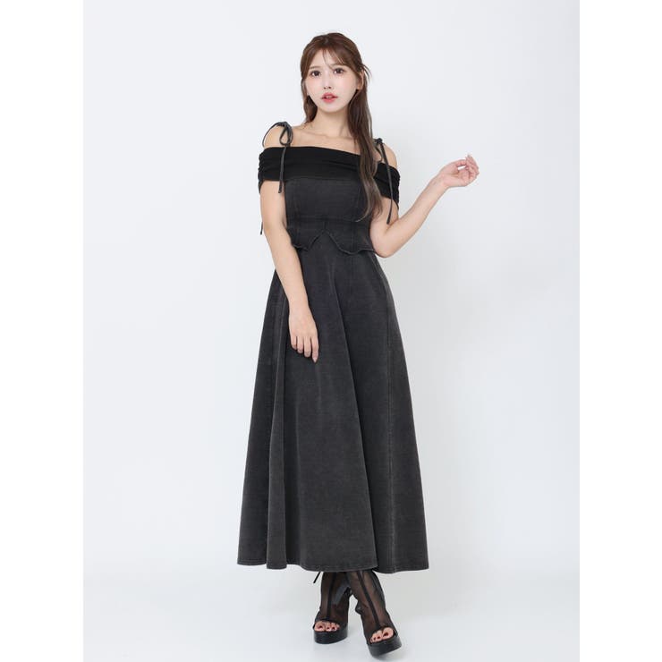 ディープスリットオフショルワンピース | EATME | 詳細画像14 