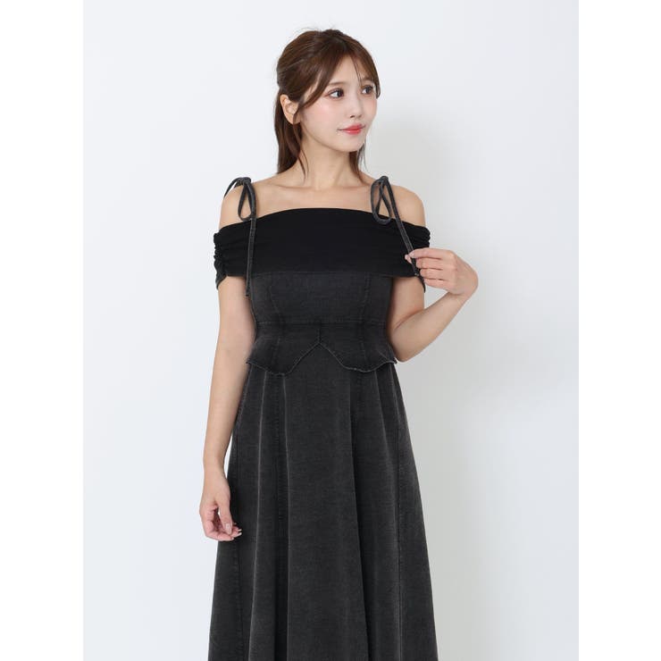 ディープスリットオフショルワンピース | EATME | 詳細画像16 