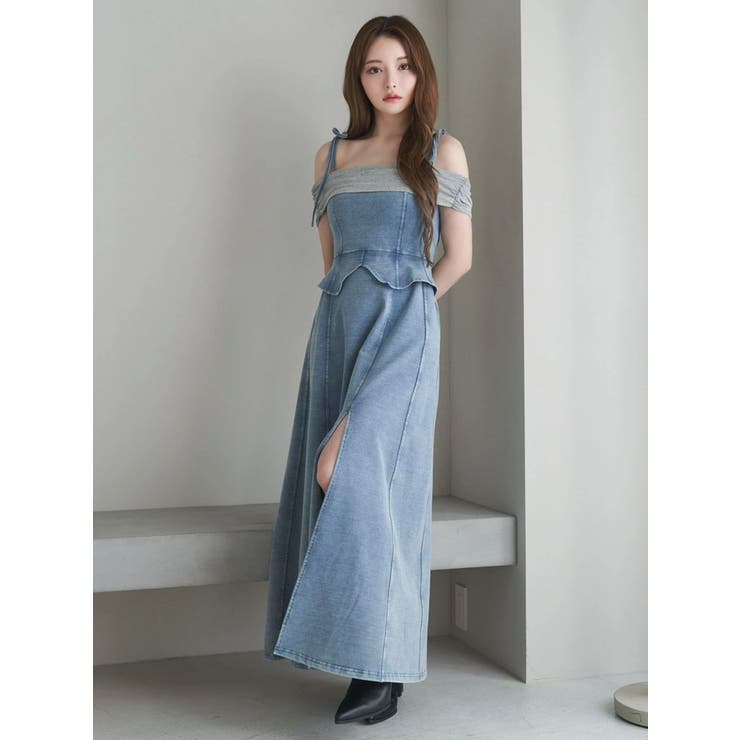 ディープスリットオフショルワンピース | EATME | 詳細画像27 