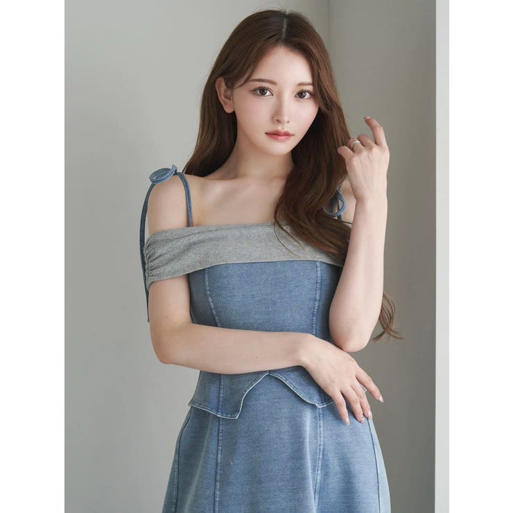 ディープスリットオフショルワンピース | EATME | 詳細画像30 