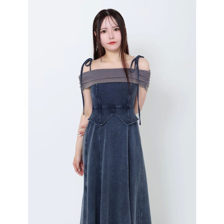 ディープスリットオフショルワンピース | EATME | 詳細画像36 